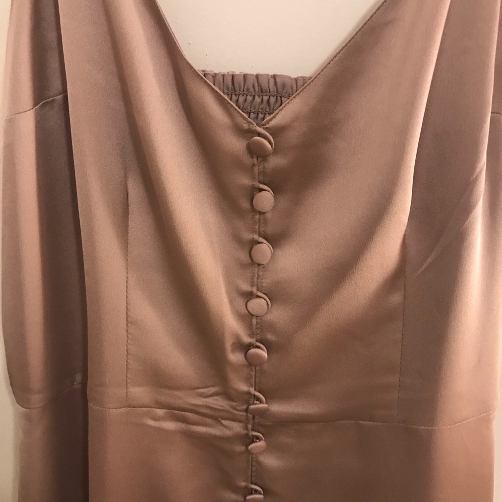 Button Down Midi Dress